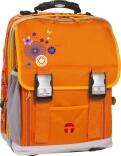 TAKE IT EASY Schulrucksack London Orange Flower