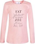 Happy Girls Mädchen Shirt Langarm bedruckt dusty rose