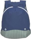 Lässig Kindergartenrucksack Wal blau