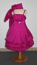 Teen Kleid festliches Kinderkleid Nadine fuchsia