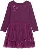 DANAMADE Mädchen Kinder Kleid Lina berry