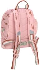 Lässig Kindergartenrucksack Giraffe rosa