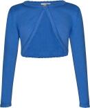 Happy Girls Kinder Strickjacke Bolero royalblau