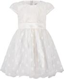 Happy Girls Babykleid Mädchenkleid festlich Dots ecru