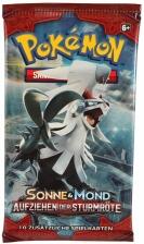 Pokemon Sonne & Mond Aufziehen der Sturmröte Booster deutsch