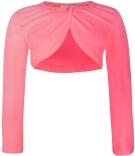 Happy Girls Kinder Baumwoll Bolero neon-pink