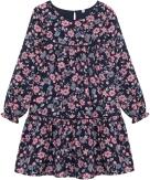 DANAMADE Mädchen Kinder Kleid Malea blau