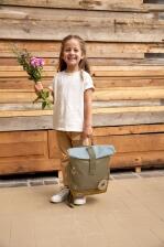 Lässig Kindergartenrucksack Rolltop Nature grün