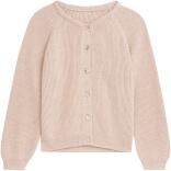 DANAMADE Mädchen Strick-Jacke Raglan Frieda beige