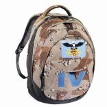 Hama Schools Out Rucksack Schulrucksack Camouflage braun