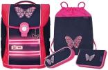 McNeill Schulranzen-Set Primero McLight Butterfly