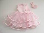 GROWING UP festliches Babykleid Deepsy rosa