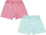 Boley Baby Shorts 2er-Pack mint-aprikot