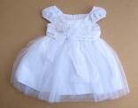 TipTop festliches Babykleid Taufkleid Glamour weiß