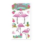 Kinder Tattoo Pink Flamingo