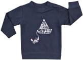 Jacky Baby Sweatshirt Organic Ocean Child blau