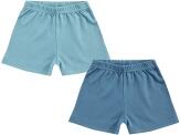 Boley Baby Shorts 2er-Pack blau