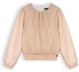 Nono Mädchen Bluse Spitze Timmy light gold