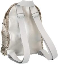 Depesche TopModel Rucksack klein Wendepailletten gold