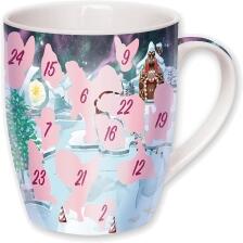 Adventskalender Tasse Weihnachten auf dem Eis 2022