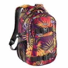 Chiemsee Schulrucksack Zeus Illusion Hibiscus Red