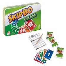 Mattel Kartenspiel Skip-Bo Deluxe in Metalldose