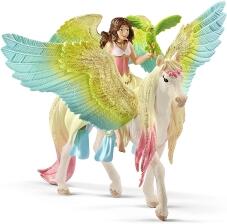 Schleich Bayala Surah mit Glitzer Pegasus