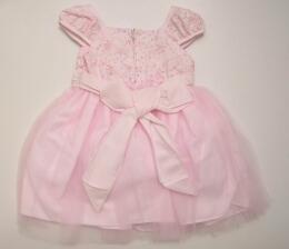 TipTop festliches Babykleid Taufkleid Glamour rosa