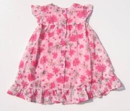 Topo Kinderkleid Babykleid Sommerkleid Pink Lady