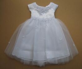 Kid Collection Babykleid Taufkleid Katherina weiß