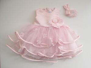 GROWING UP festliches Babykleid Deepsy rosa