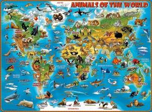 Ravensburger Puzzle XXL 300 Teile Tiere der Welt