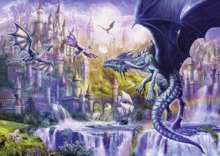 Ravensburger Puzzle 1000 Teile Drachenschloss