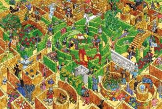 Schmidt Puzzle 150 Teile Labyrinth