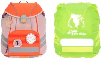 Lässig Schulranzen Set Ehrlich Brothers Rose Neon Orange