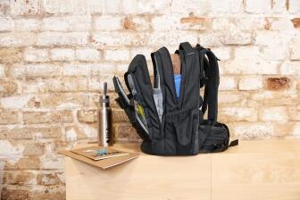 Lässig Schulrucksack Bold schwarz