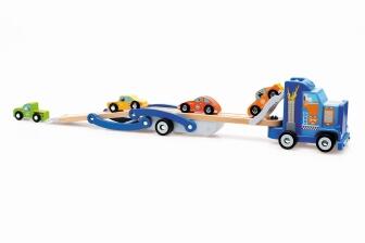 Scratch Spielzeug-Auto Autotransporter