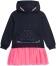 DANAMADE Mädchen Kinder Kleid Finja blau neon pink