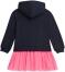 DANAMADE Mädchen Kinder Kleid Finja blau neon pink