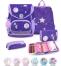 Belmil Premium Schulranzen-Set Compact Plus 5-tlg. Dahlia violett