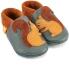 Orangenkinder Baby Schuhe aus Leder Krabbelschuhe Eichhörnchen