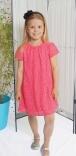 Cadeau Kinder Kleid festlich Spitze coralle