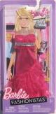 Mattel Barbie Fashionistas Puppenkleid Abendkleid pink