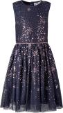 Happy Girls Kinderkleid festlich Stars blau