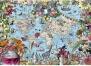 HEYE Puzzle 2000 Teile Quirky World