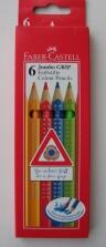 Faber-Castell Jumbo Grip Buntstifte 6er